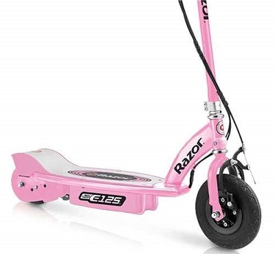 girls electric ride on scooter