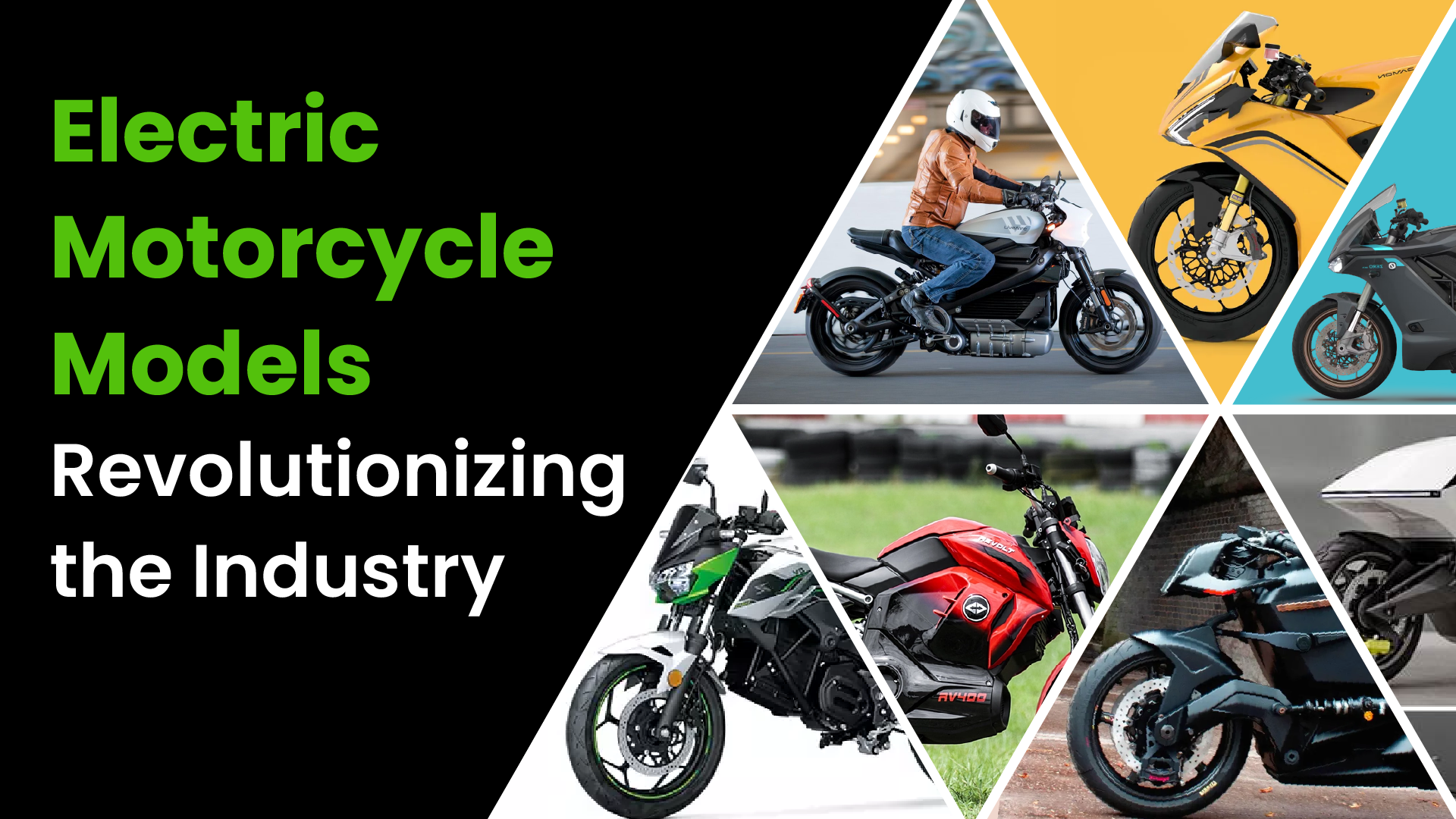 Electric Motorcycle Models Revolutionizing the Industry 