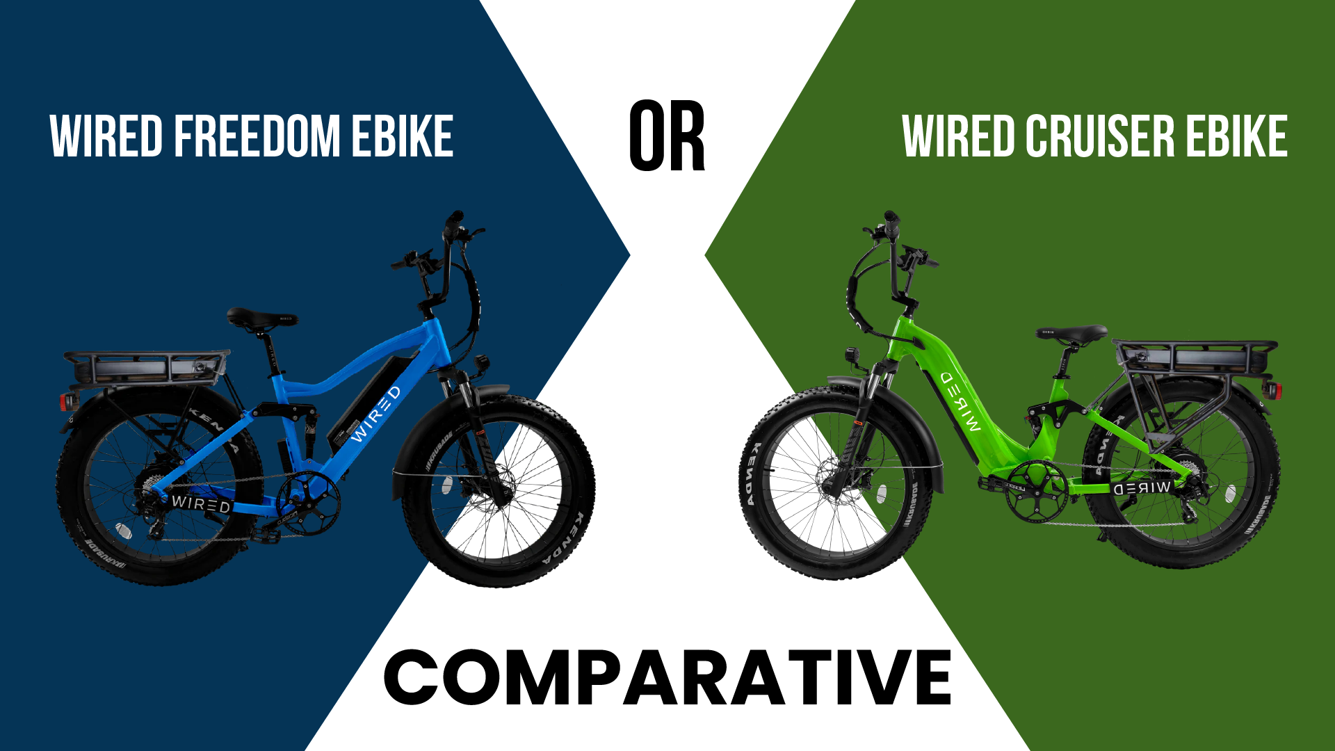 Wired Freedom Ebike or Wired Cruiser Ebike in 2024 – Comparative Review