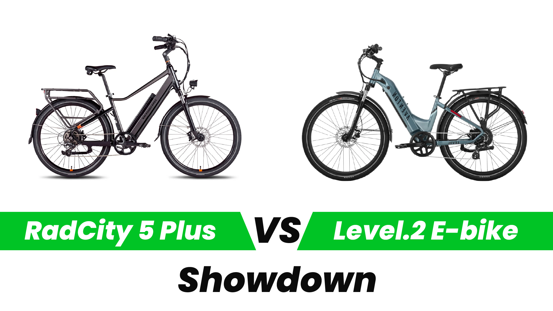 RadCity 5 Plus vs. Level.2 E-bike Showdown